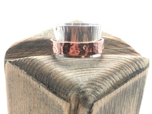 Load image into Gallery viewer, Sterling and Copper Spinner / Fidget Ring
