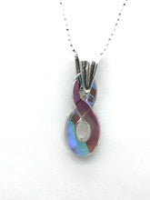 Load image into Gallery viewer, Swarovski Crystal Infinity and Sterling Silver Necklace