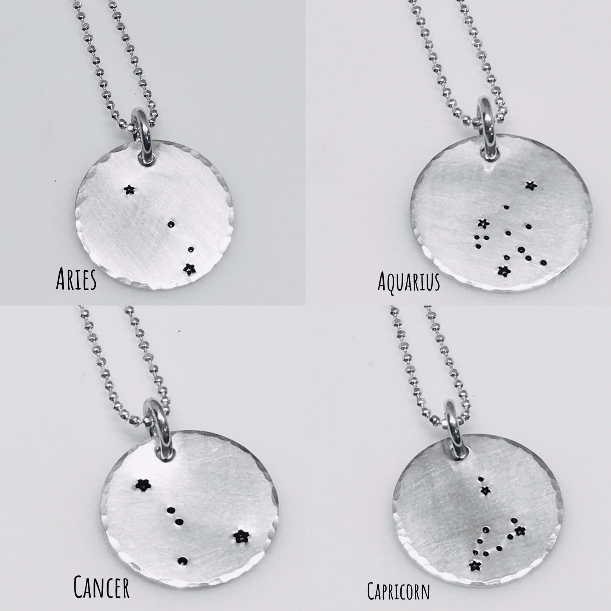 Silver Zodiac Necklace – Jewelweed