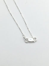 Load image into Gallery viewer, Crystal Infinity and Sterling Silver Necklace